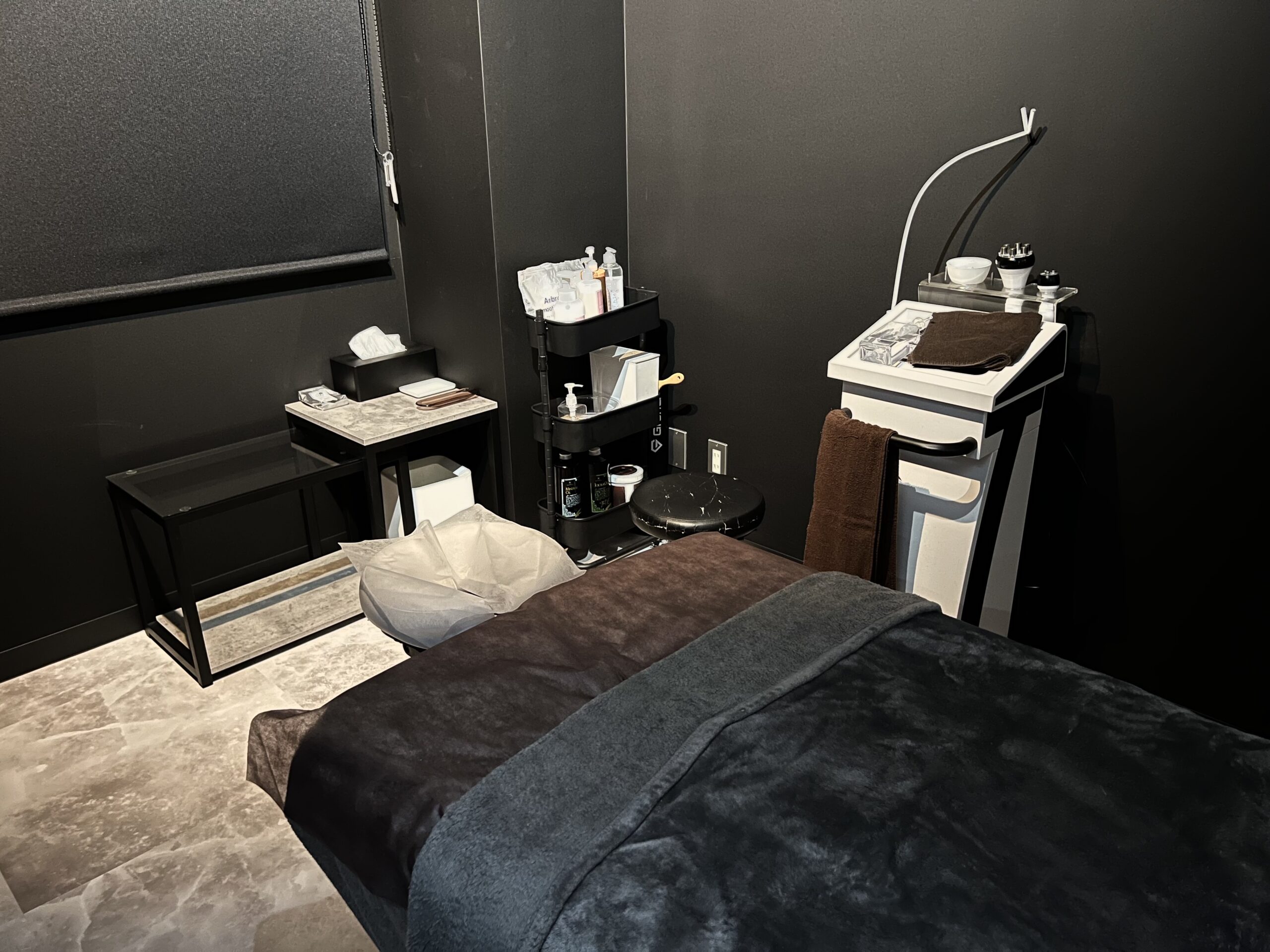 QUALITAS神楽坂店のエステ施設の内装