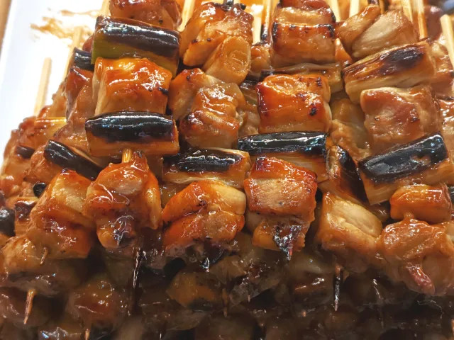 糖とたんぱく質が反応している